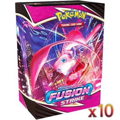 Sword & Shield: Fusion Strike - Build & Battle Box Display (10 Boxes)