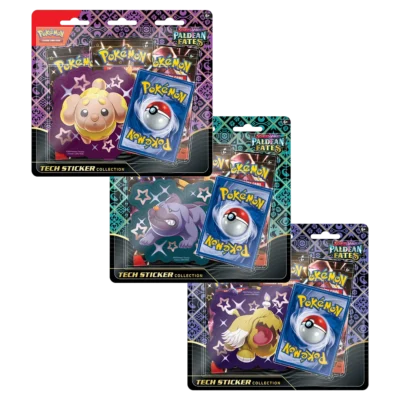 Scarlet & Violet: Paldean Fates - Tech Sticker Collection [Set of 3]