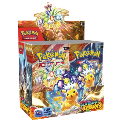 Scarlet & Violet: Surging Sparks - Booster Box Display