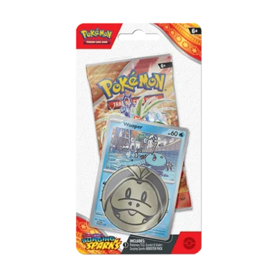 Scarlet & Violet: Surging Sparks - Checklane Blister [Wooper]