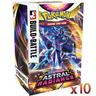 Sword & Shield: Astral Radiance - Build & Build Battle Box Display (10 Boxes)