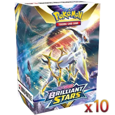 Sword & Shield: Brilliant Stars - Build & Build Battle Box (10 Boxes)