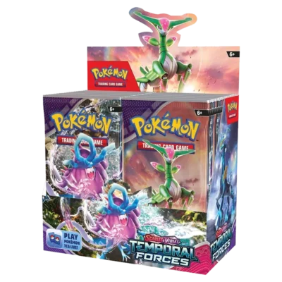Scarlet & Violet: Temporal Forces - Booster Box Display